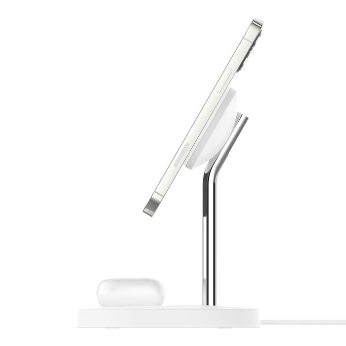 Belkin 2-in-1 iPhone Wireless Charger With Magsafe, 15W Fast Charging