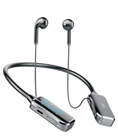 JBQ Professional Neckband For Singing, Calling With Digital Display
