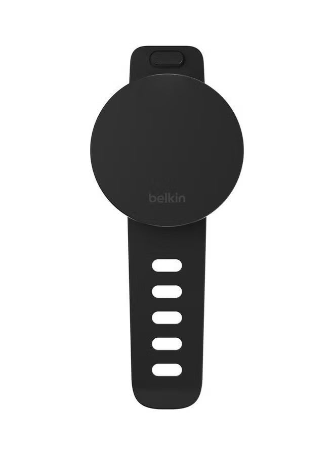 Belkin Fitness Mount with MagSafe (for Gym Equipment, Magnetic Cellphone Mount Holder Handlebar Strap