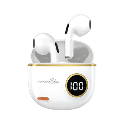 Porodo Blue Pop Tune True Wireless Deep Bass Earbuds