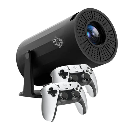 Porodo Gaming 4K Projector Android 11 with Auto Keystone and Gamepad Controller